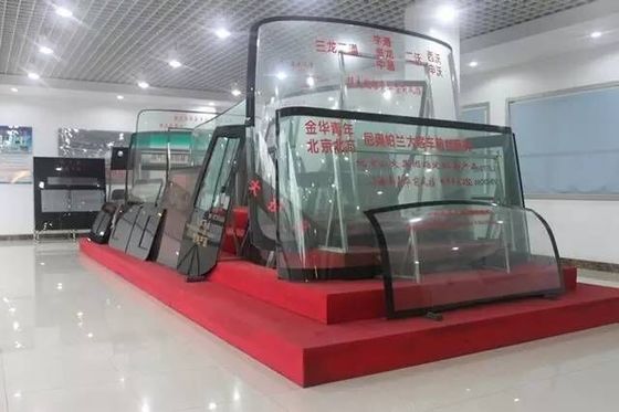 중국 충격 저항 버스 바람막이 유리 유리제 녹색 긴 노동 생활 시간 협력 업체